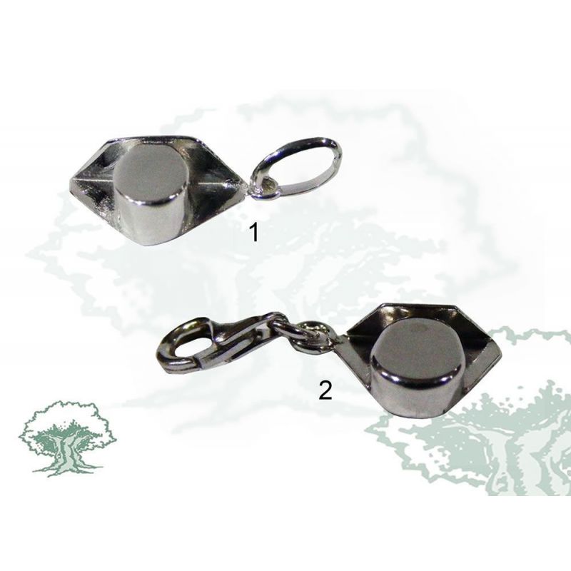 COLGANTE TRICORNIO DE PLATA PEQUEÑO - OLIVO UNIFORMIDAD S.L.