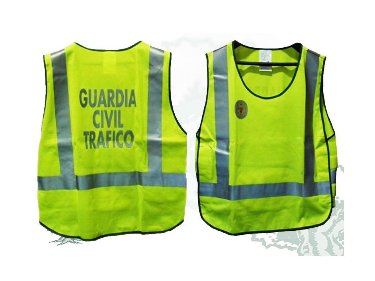 CHALECO REFLECTANTE GUARDIA CIVIL DE TRÁFICO