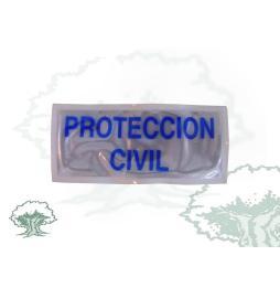 LOGO REFLECTANTE PROTECCIÓN CIVIL PARA PECHO