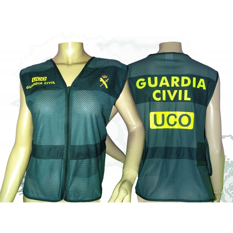 CHALECO INTERVENCIÓN REJILLA GUARDIA CIVIL UCO