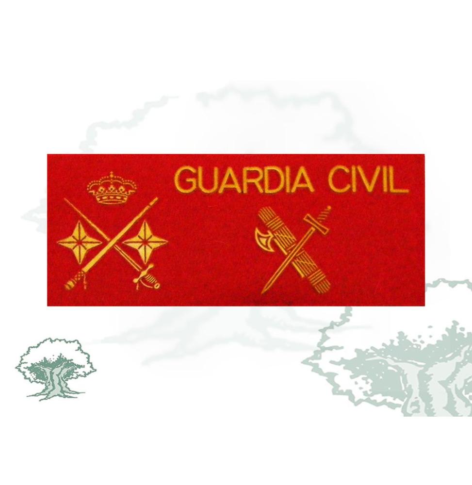 GALLETA GUARDIA CIVIL GENERAL DE DIVISIÓN DE PVC CON VELCRO